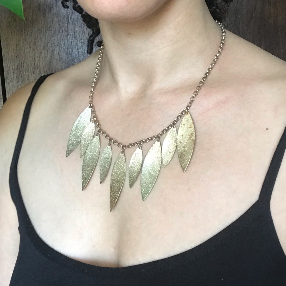 🍂 Golden Leaf Necklace 🍂